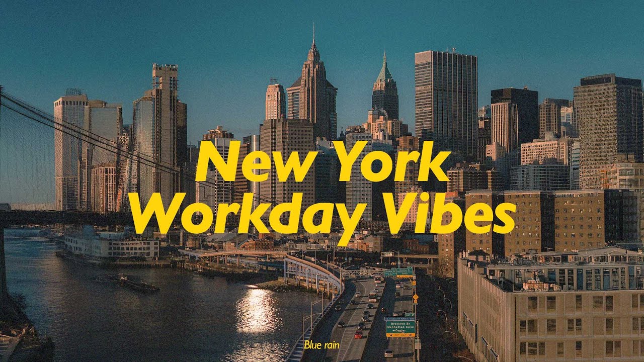 Поток Нью-Йорка 🗽 Спокойная энергия для творческих будней 💻 Урок дизайна