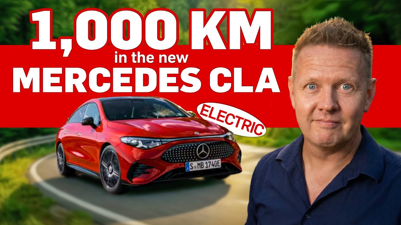 Тестирование Mercedes CLA 250+ 2026 года 🏁 Практически безупречно 🏁
