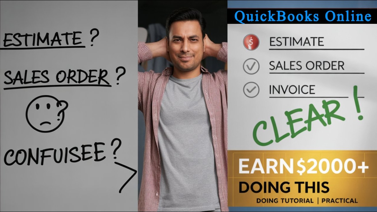 Sales Order & Estimate in QuickBooks | Complete Guide | Earn $2000+ with This Skill