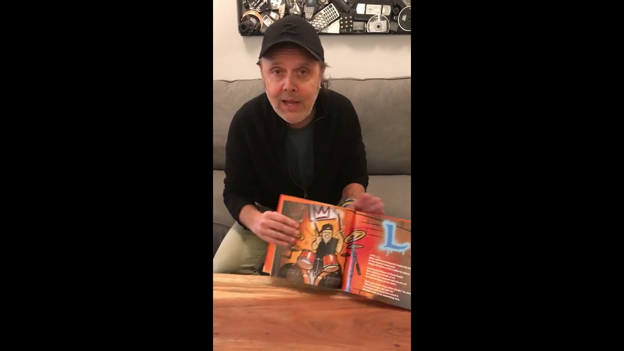 Lars Ulrich Reads from The ABCs of Metallica