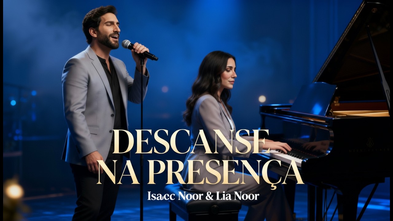 SALMOS PARA ORAR E DESCANSAR EM DEUS 🙏 45 Min de Adoração — Isaac Noor & Lia Noor #louvor