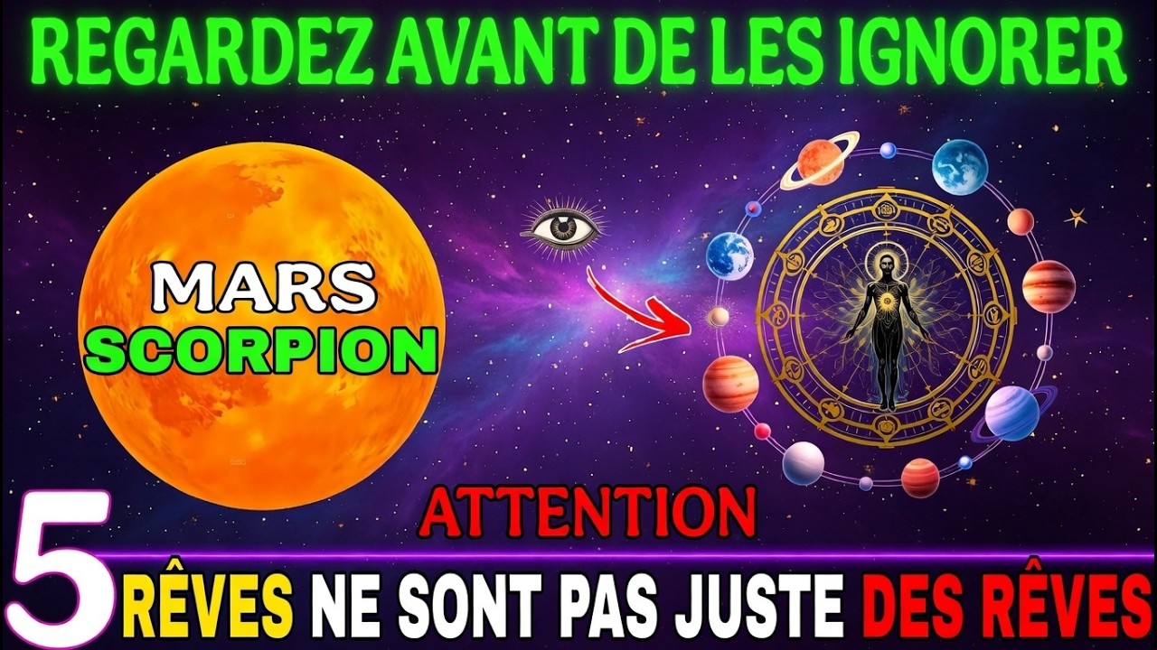 SCORPION ! Ces 5 rêves ne sont pas que des rêves — ce sont des signes divins pour 2026 !