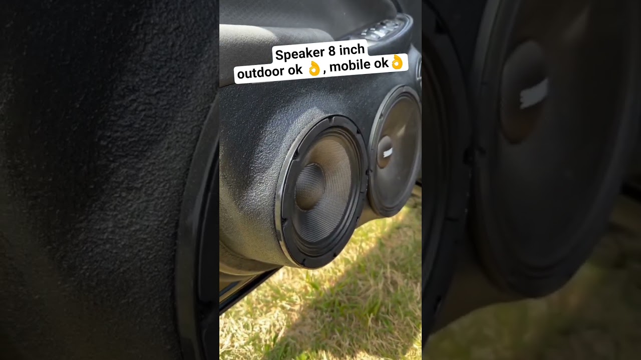 Rekomendasi speaker 8 inch buat mobil atau outdoor. #speaker #speakermobil #soundcar #soundsystem