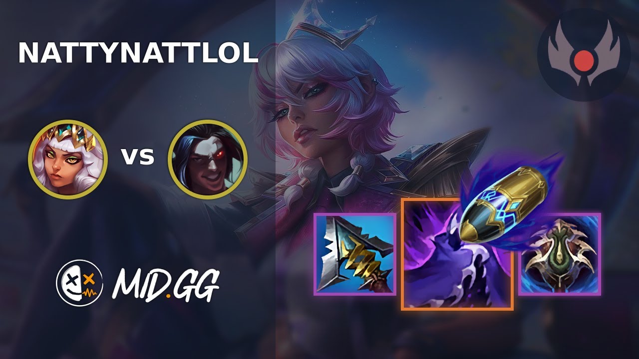 MID.GG: [ NattyNattLoL ] Qiyana JUNGLE vs Kayn | EUW GRANDMASTER | LOL Season 2025