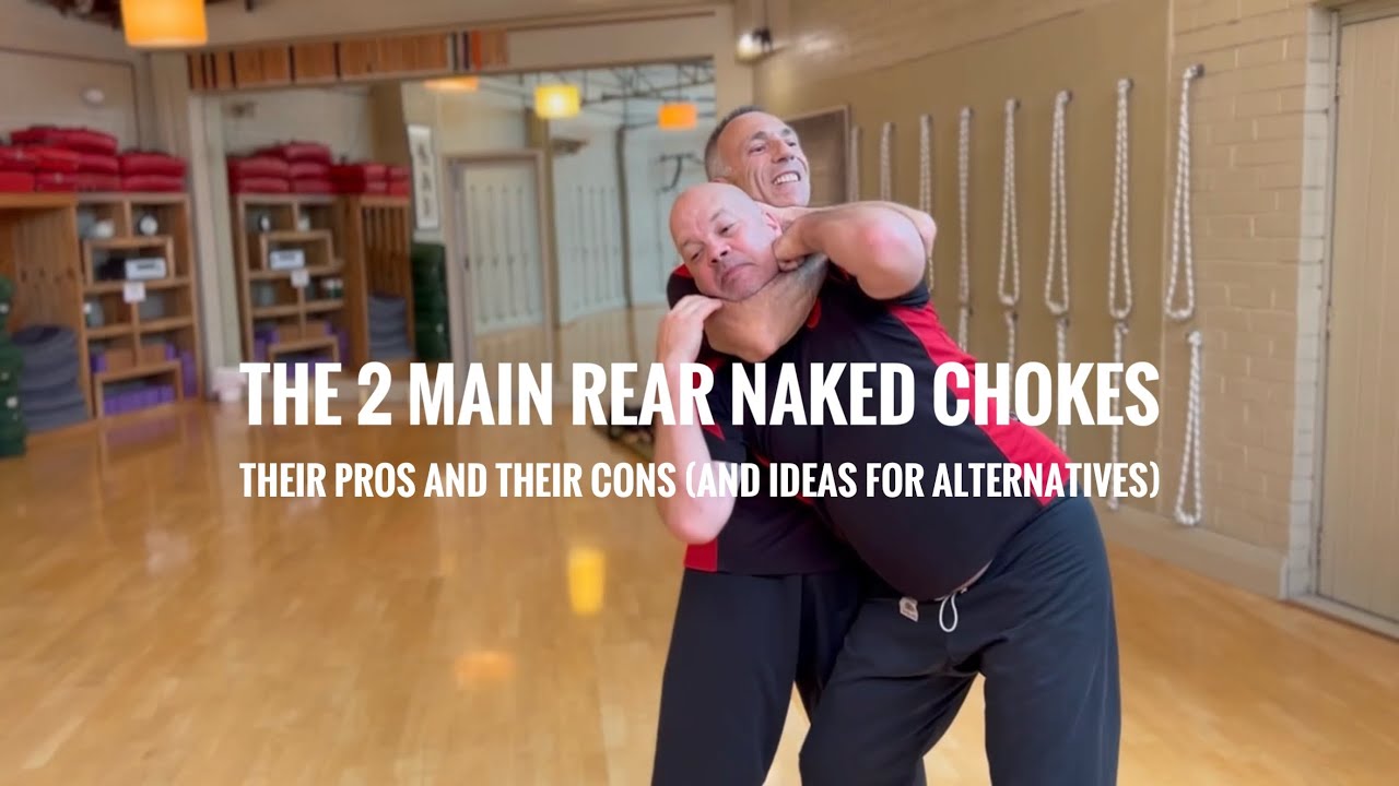 The 2 main rear naked choke holds - pros and cons