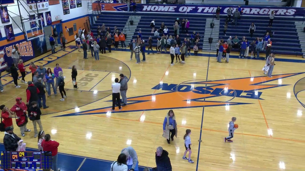 Edison High School vs Port Clinton High School Mens Varsity Basketball