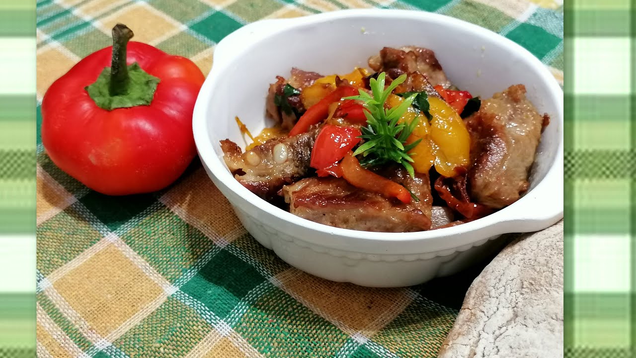 Ricetta: Costine di Maiale con Papaccelle in Agrodolce - Campania