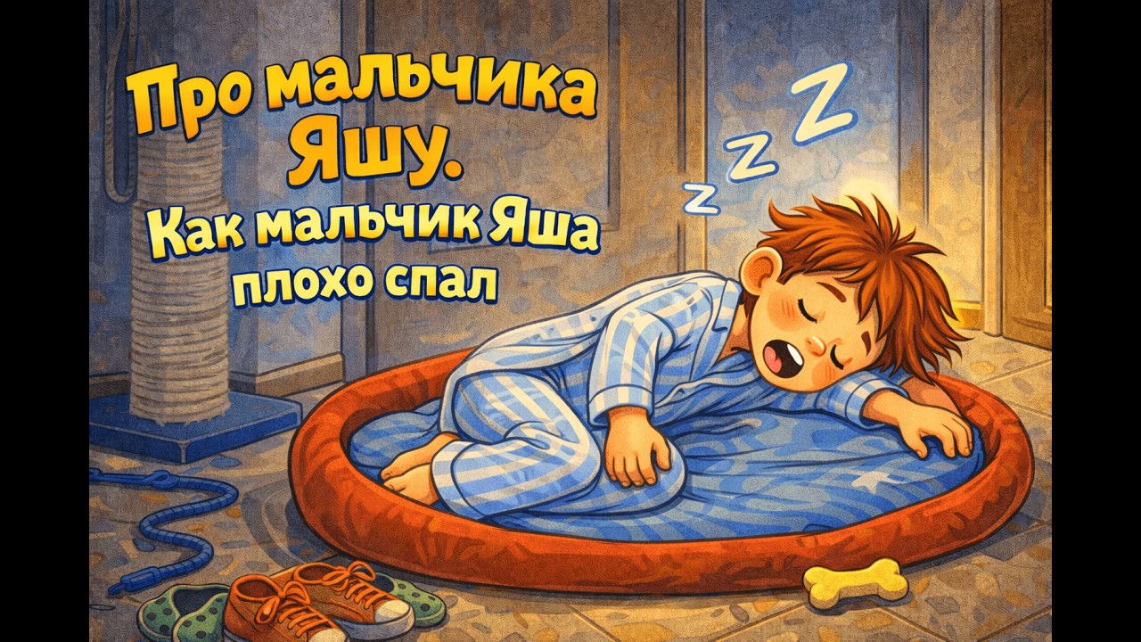 Про мальчика Яшу. Как мальчик Яша плохо спал.