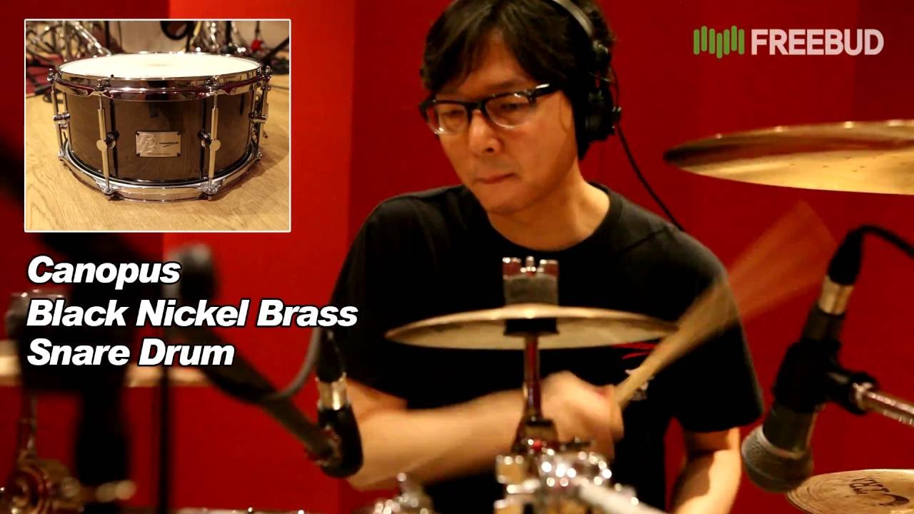 Canopus Drum Snare Sound Sample - Drummer 장혁
