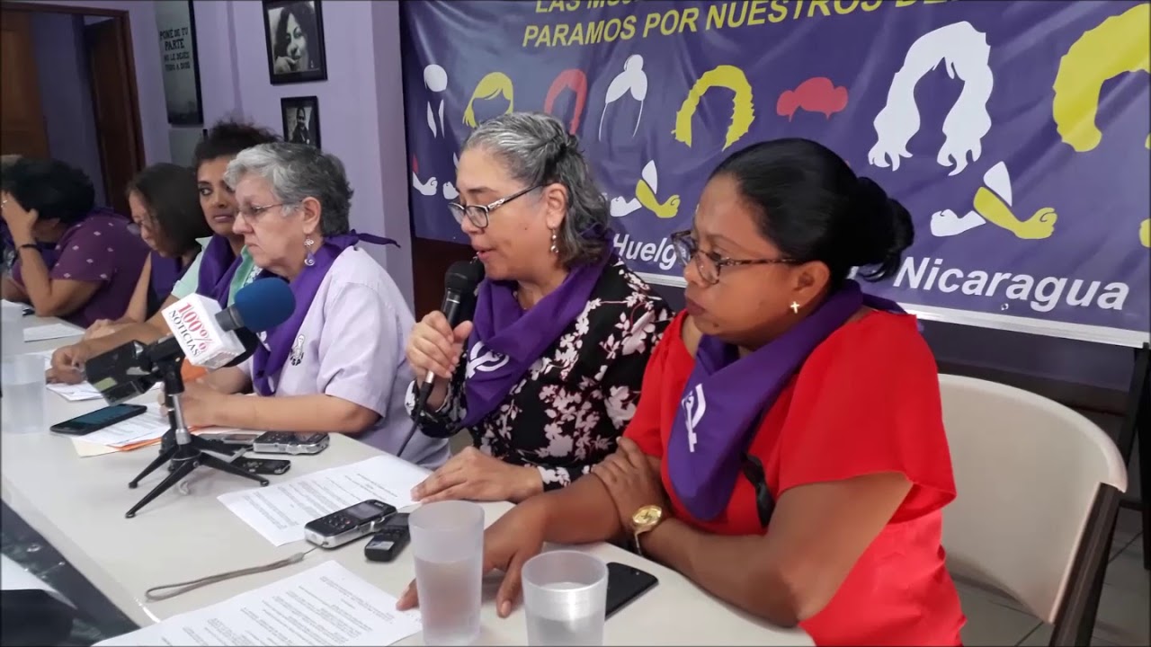Movimiento de Mujeres de Nicaragua decreta duelo nacional por los femicidios