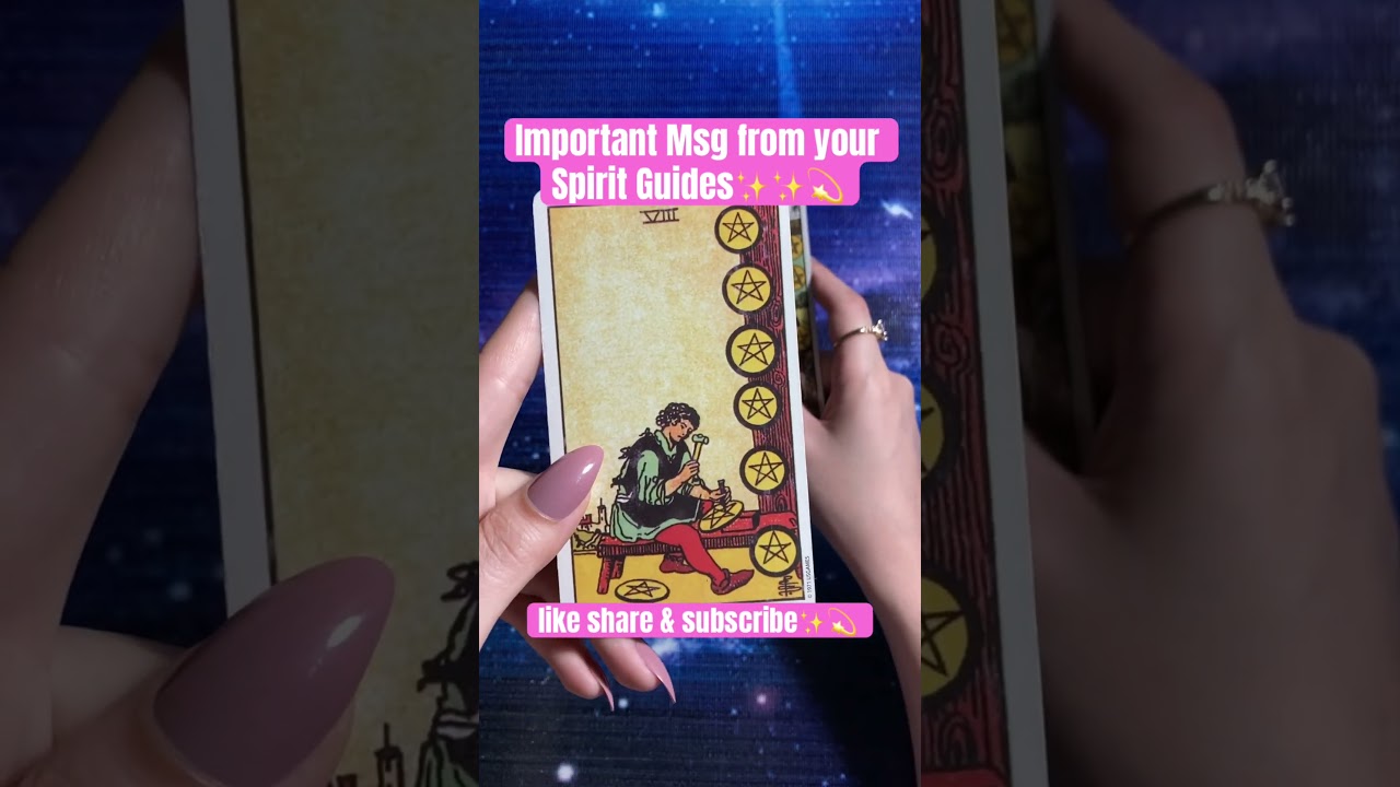 Msg from your spirit guides #mysticworld1111 #tarot #tarotreading