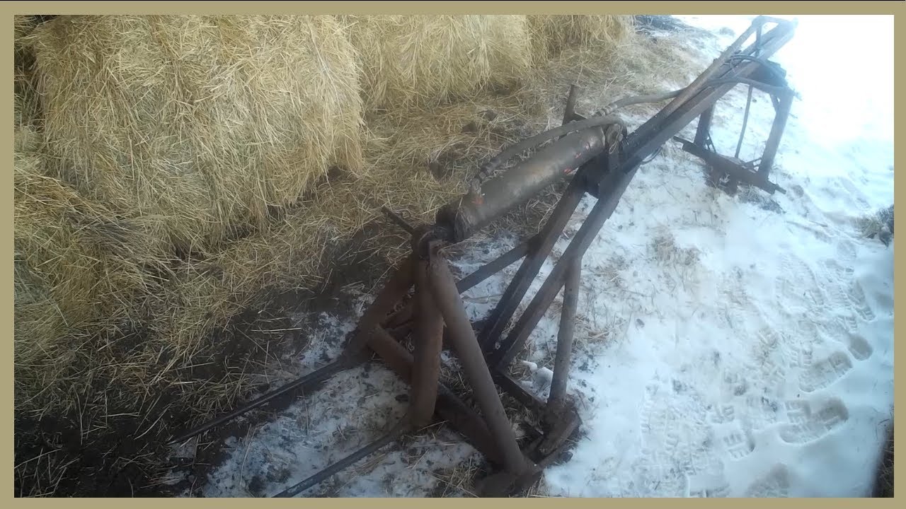 Простой погрузчик на навеску Т-40 Обзор