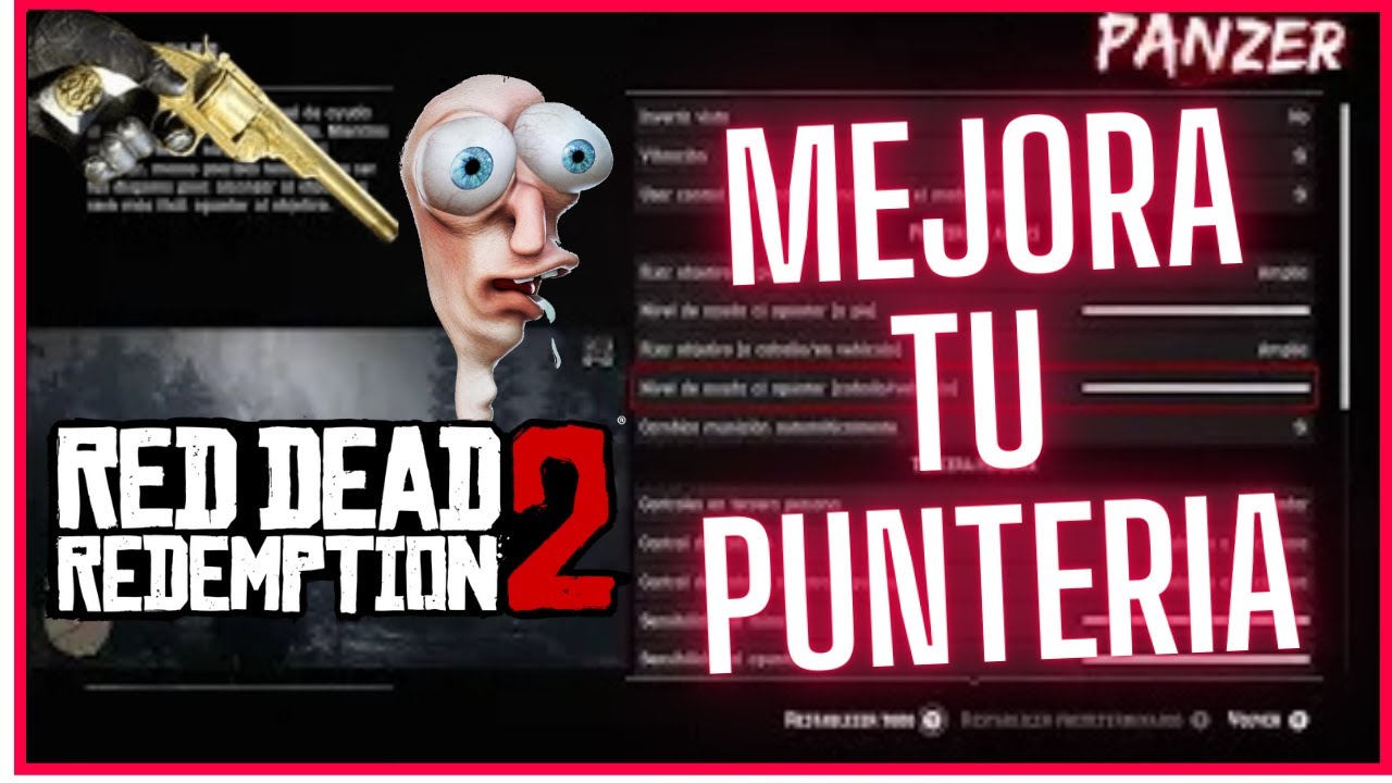 La MEJOR configuración para Red Dead Redemption 2 (Mejora tu puntería)😲