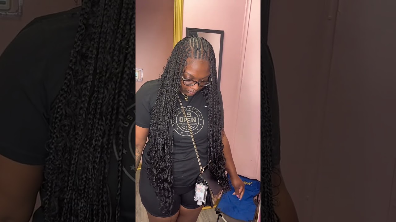 Versatile tribals hairline #chicagobraider #chicagoknotlessbraids
