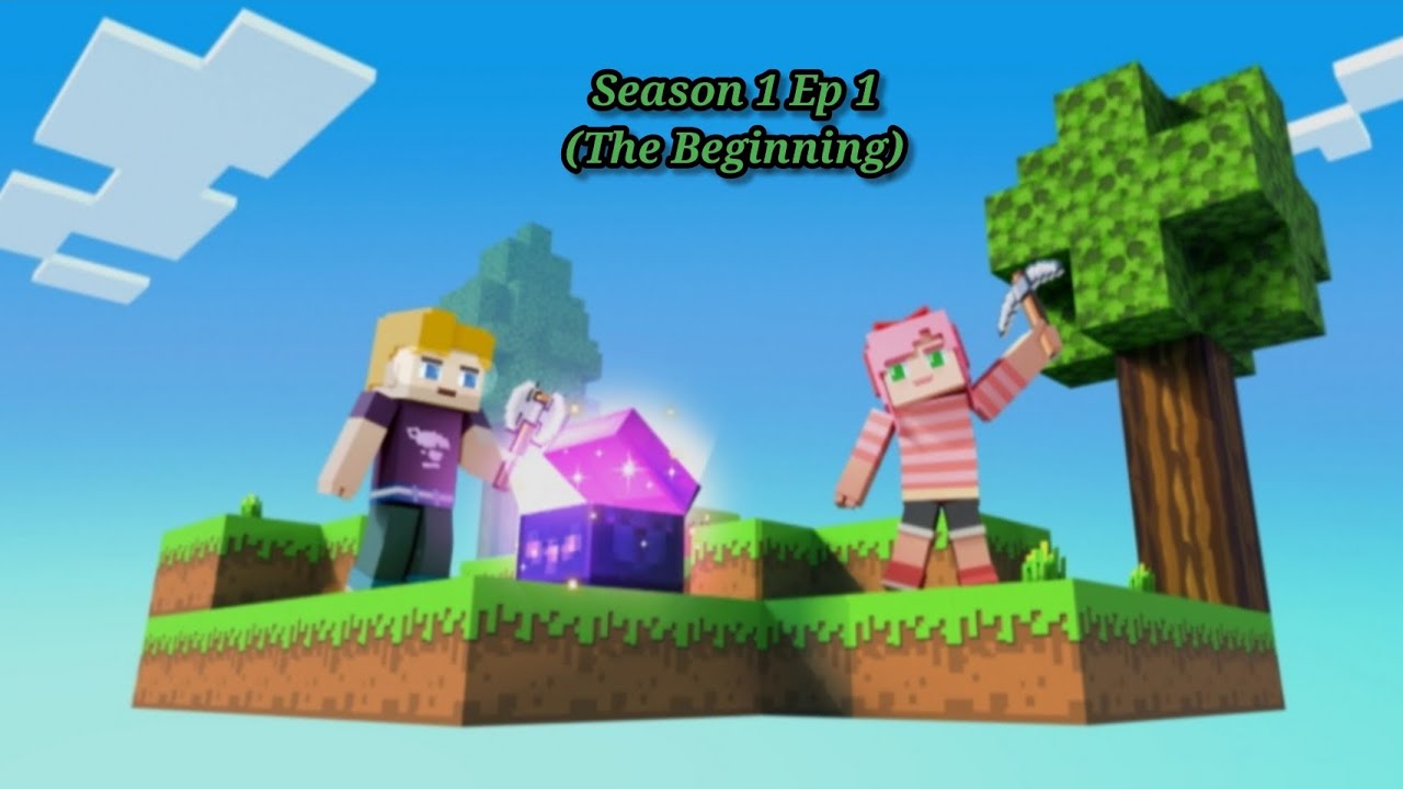 Blockman Go Skyblock🏝️☁️ Season 1 Episode 1 