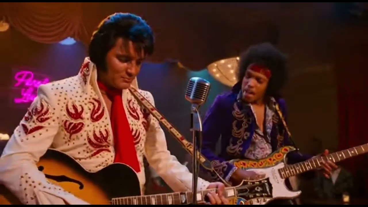 Elvis Jams With Jimi Hendrix in Las Vegas Club