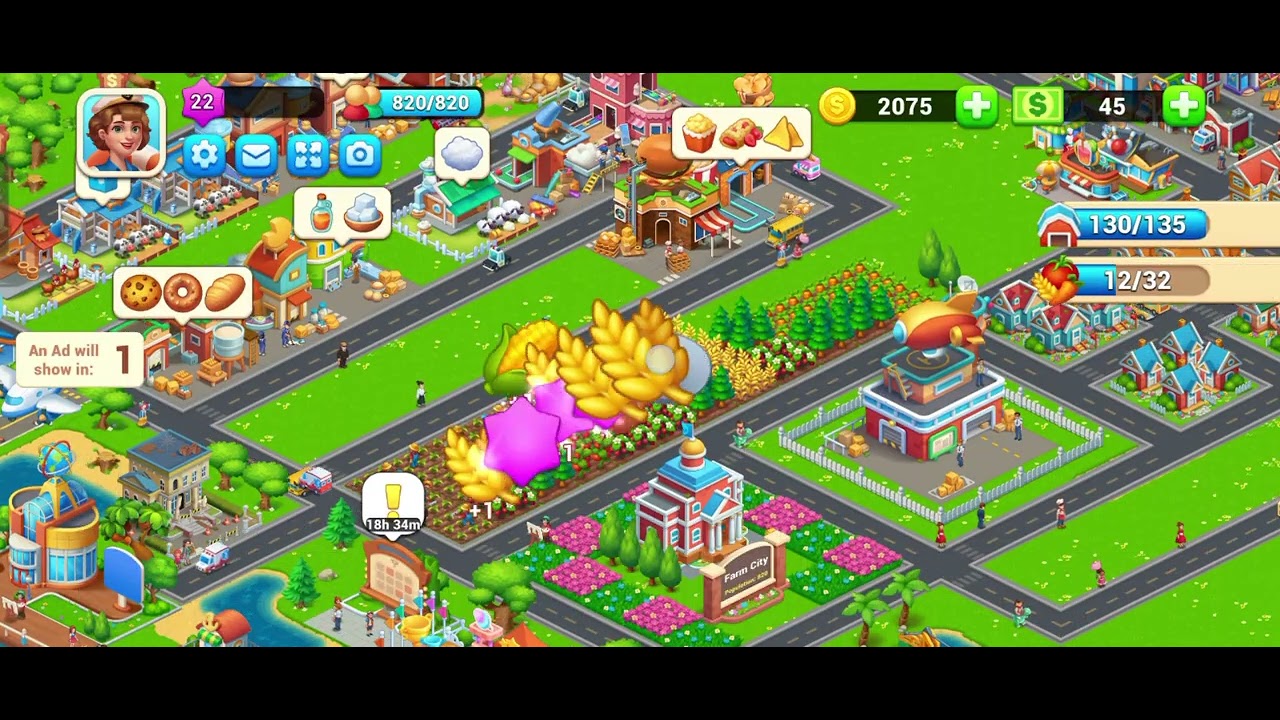 Day 18 | Farmcity Harvesting 