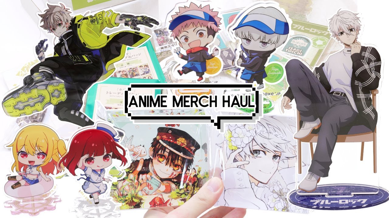 Anime Merch Haul: TOKYO ALIENS, Oshi No Ko, Jujutsu Kaisen, Blue Lock, HoriMiya, HANAKO