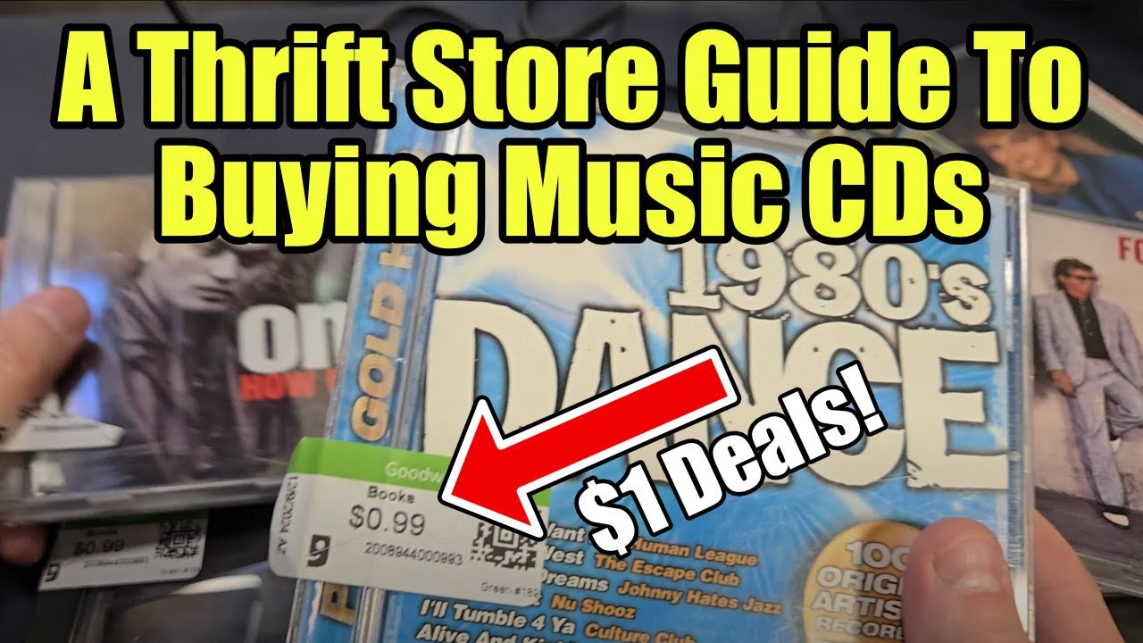 What To Look For When Buying CDs From A Thrift Store