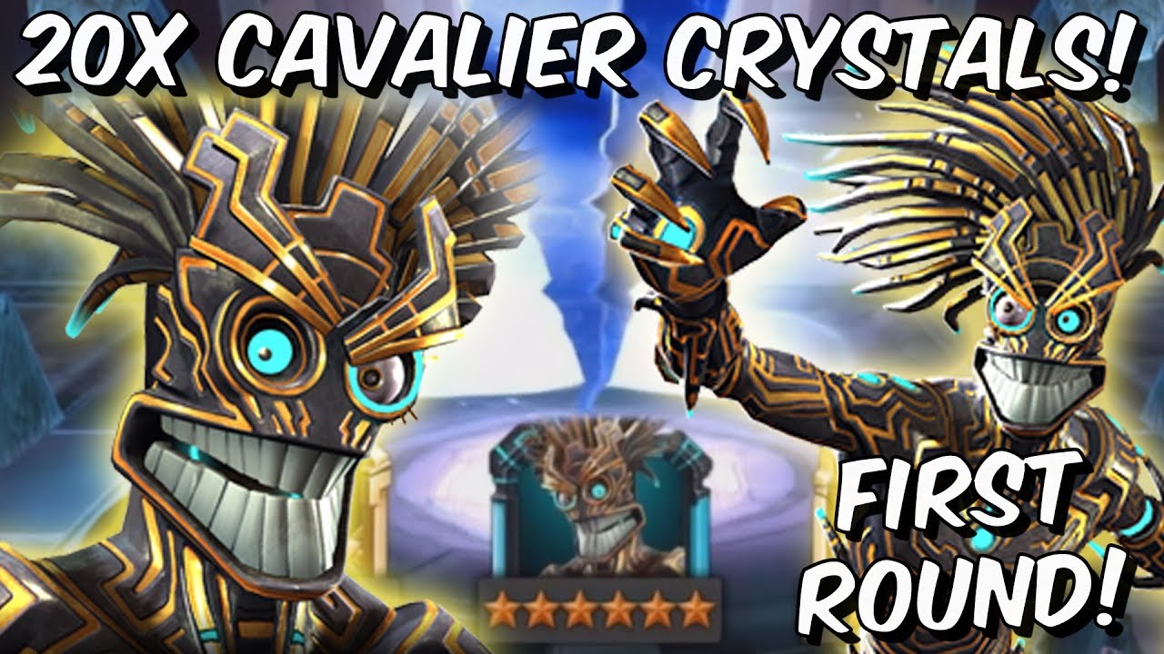 20x 6 Star Warlock & Sunspot Cavalier Featured Crystal Opening! - Marvel Contest of Champions