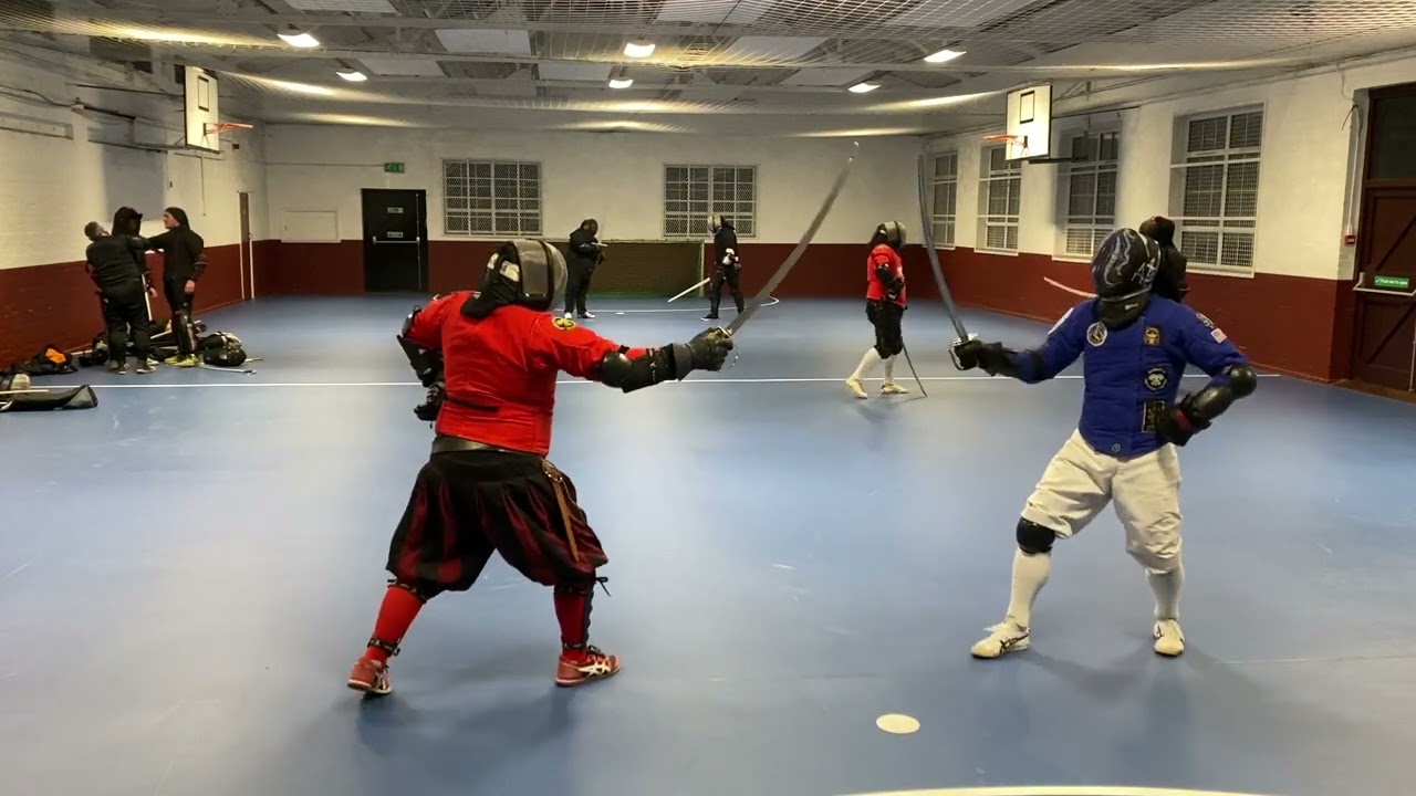 Sabre fencing & cutlass fencing - Michael vs Alex