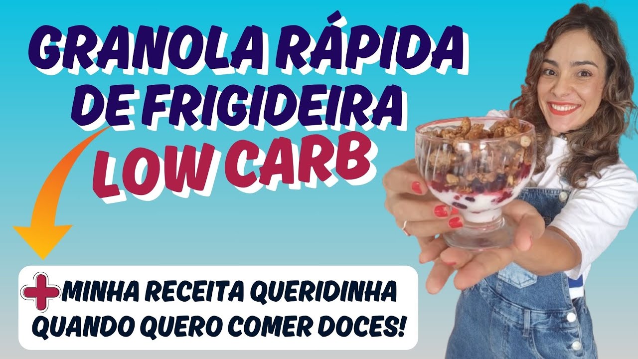 Granola Rápida De Frigideira Low Carb  | Minha Receita Queridinha Quando Quero Comer Doces!