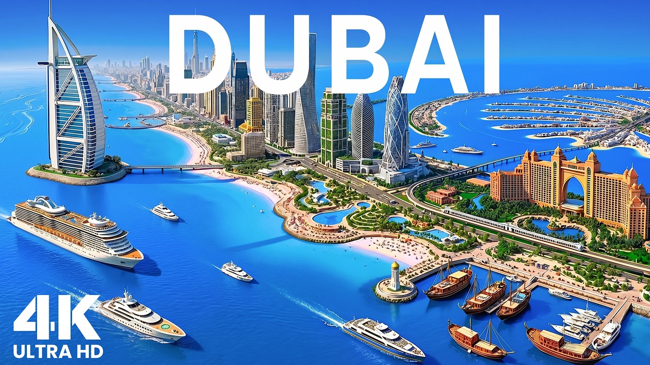 Dubai 4K 🇦🇪 Billionaire Lifestyle, Supercars, Luxury Nights & Deep House 2026