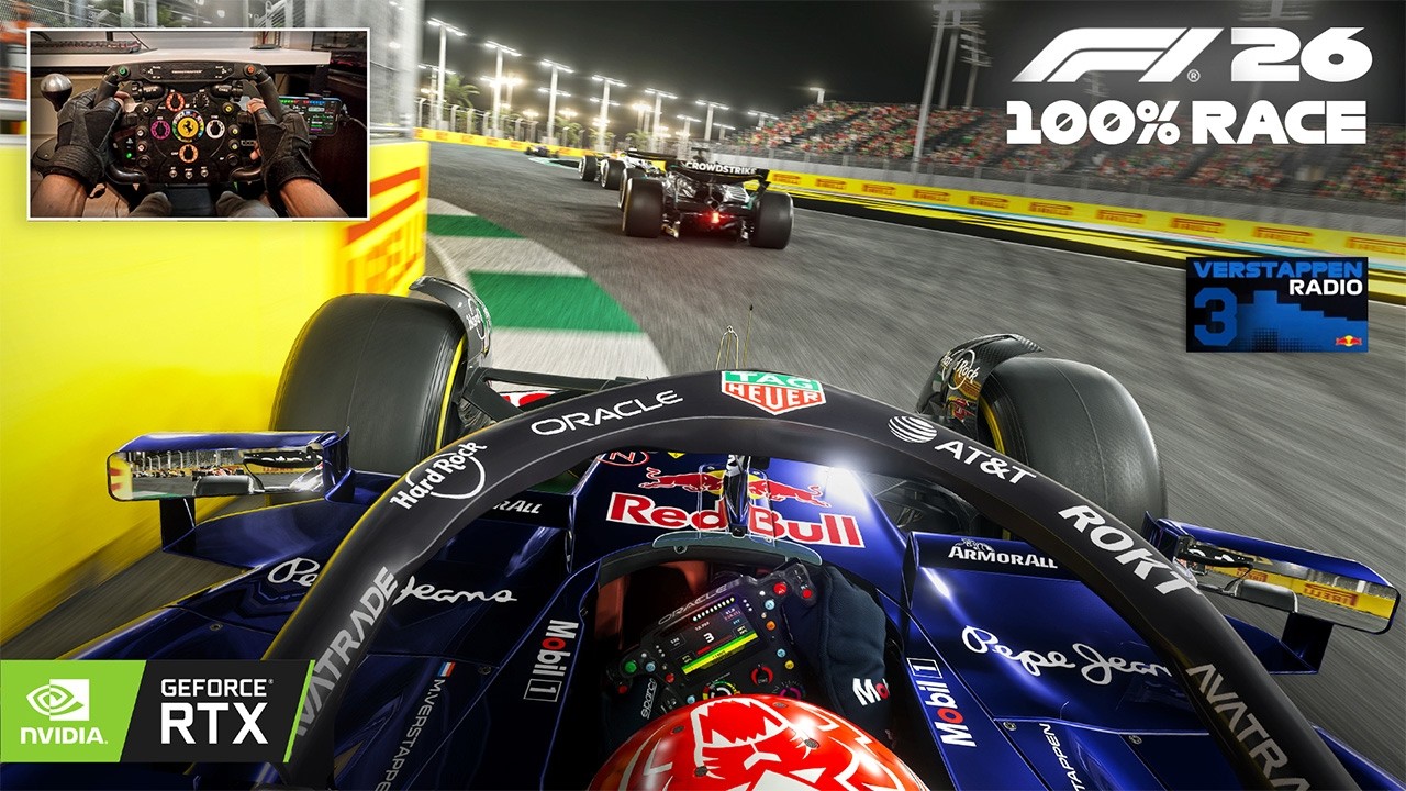 Max Verstappen's Ultra Realistic Career Mode | F1 26 Season Saudi Arabian GP 100% Race Gameplay | R4