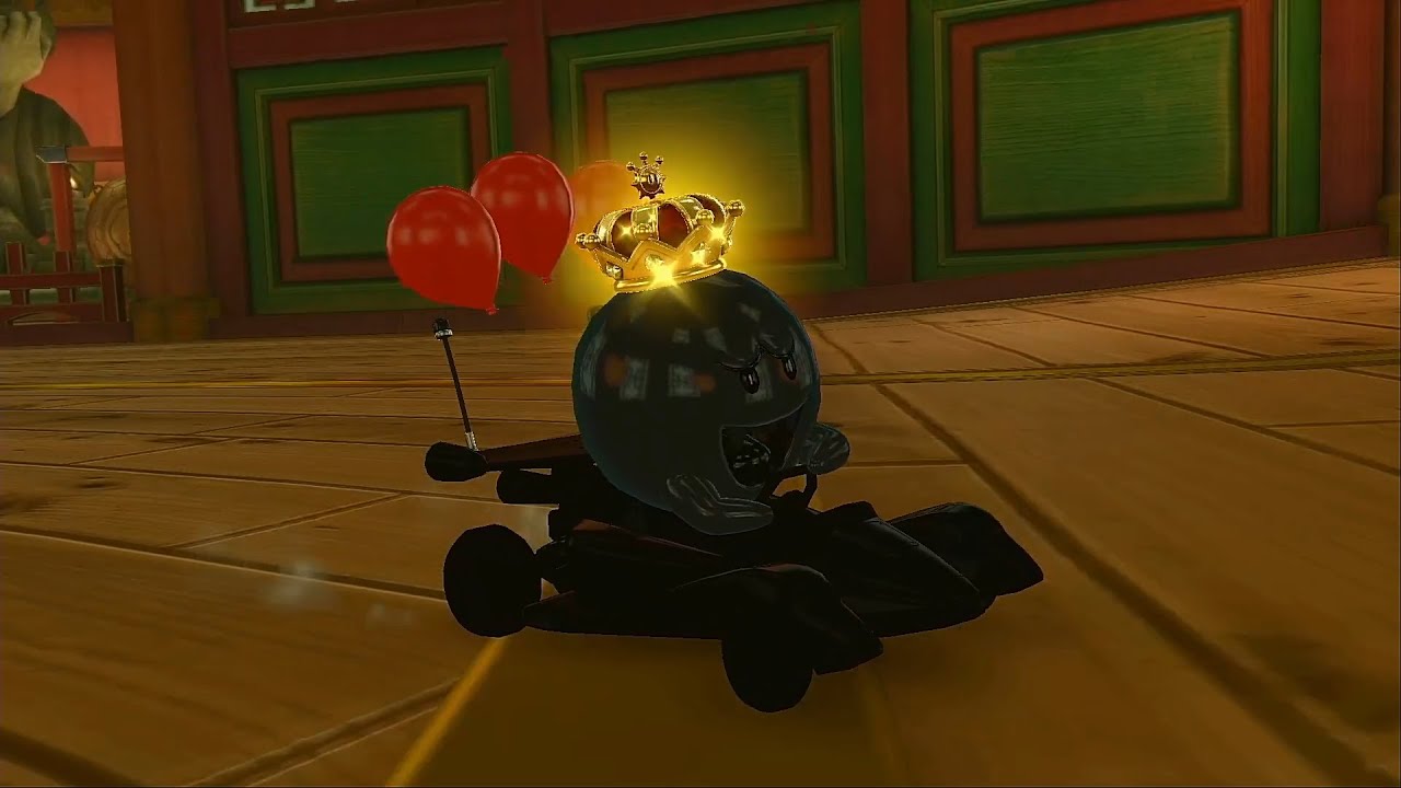 【マリオカート8DX/Mariokart8dx】ドンキーコングとキングテレサでふうせんバトル１２ラウンドに挑戦！