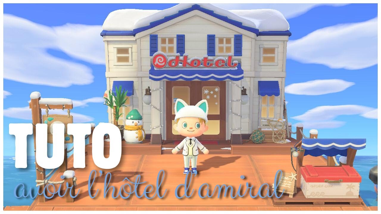 MAJ 3.0 | Comment débloquer l'hôtel d'amiral 🐸🍃