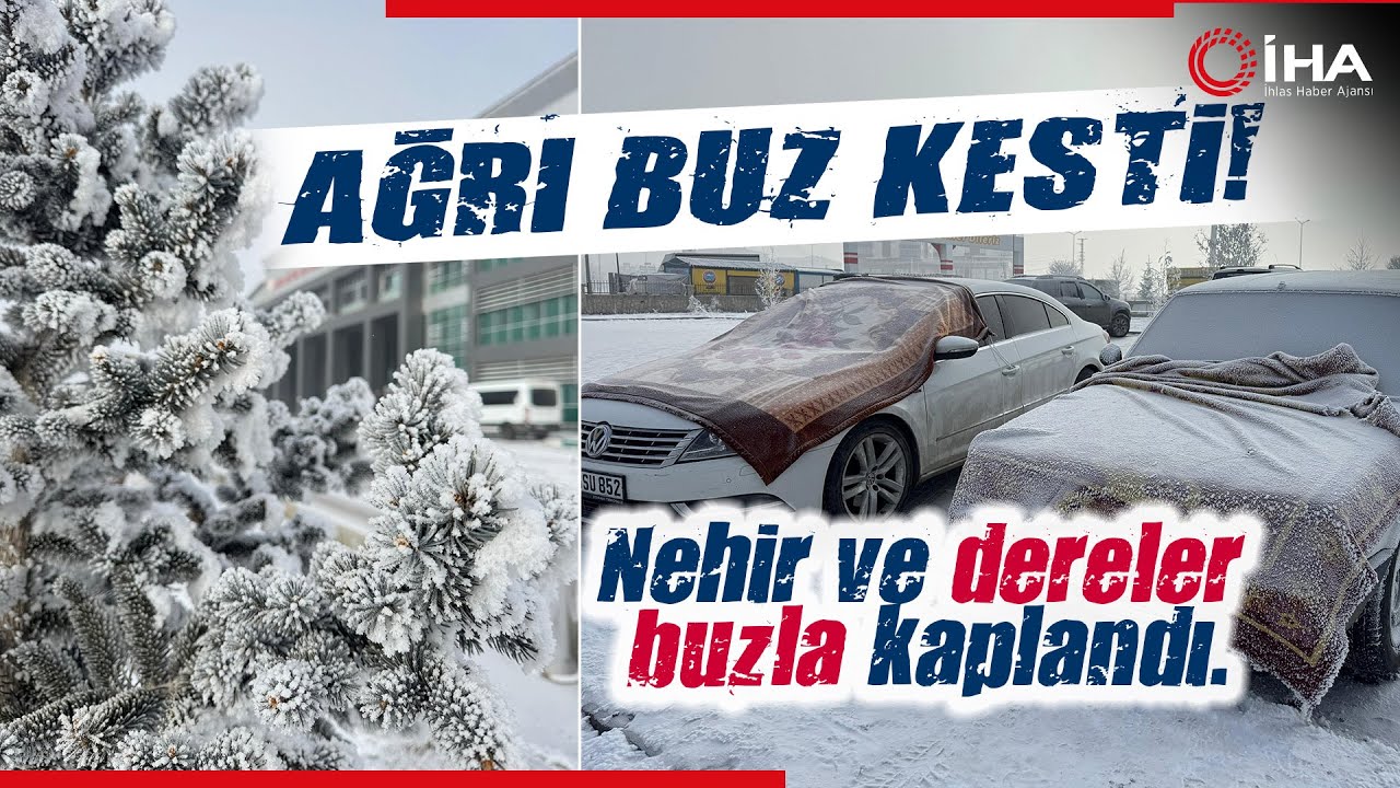 Ağrı'da Dondurucu Soğuklar Hayatı Olumsuz Etkiliyor