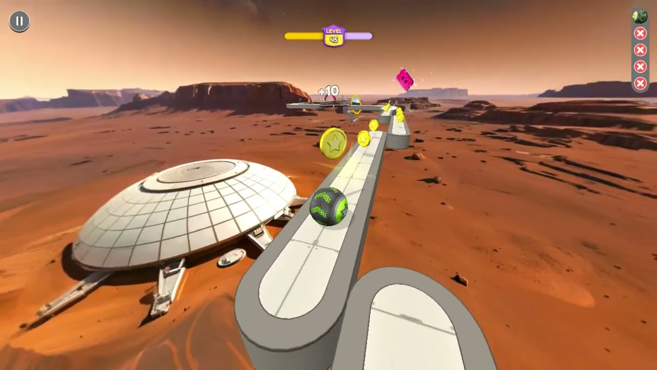 Going Balls - Gameplay Walkthrough Part 8 Levels 43-46