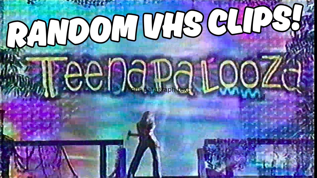 End of the Tape TV Snippets: Rosie O'Donald Show, Fox Teen Choice Teenapalooza. Random VHS Clips.