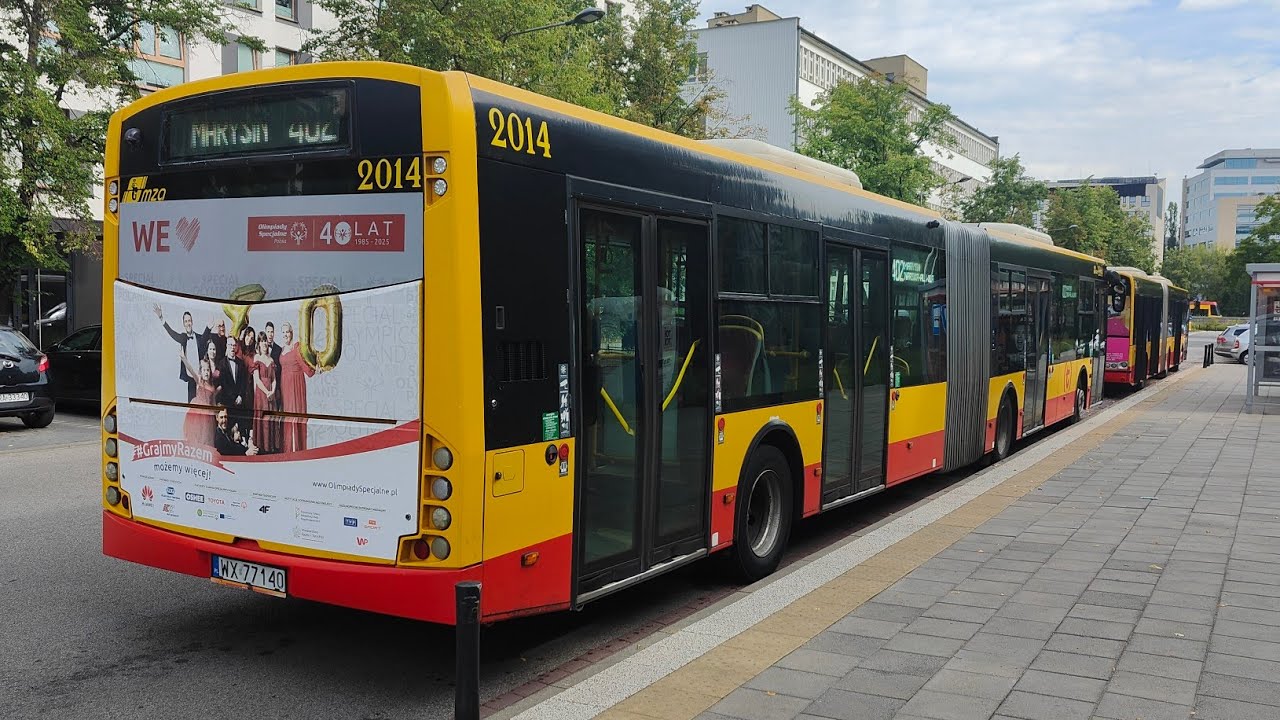 Linia 402 - Solbus SM18 