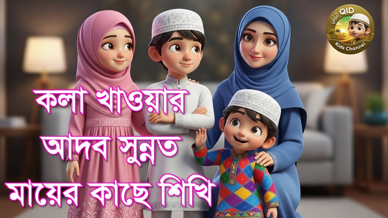 মায়ের কাছে শিখলাম কলা খাওয়ার সঠিক আদব ও সুন্নত | Islamic Eating Etiquette
