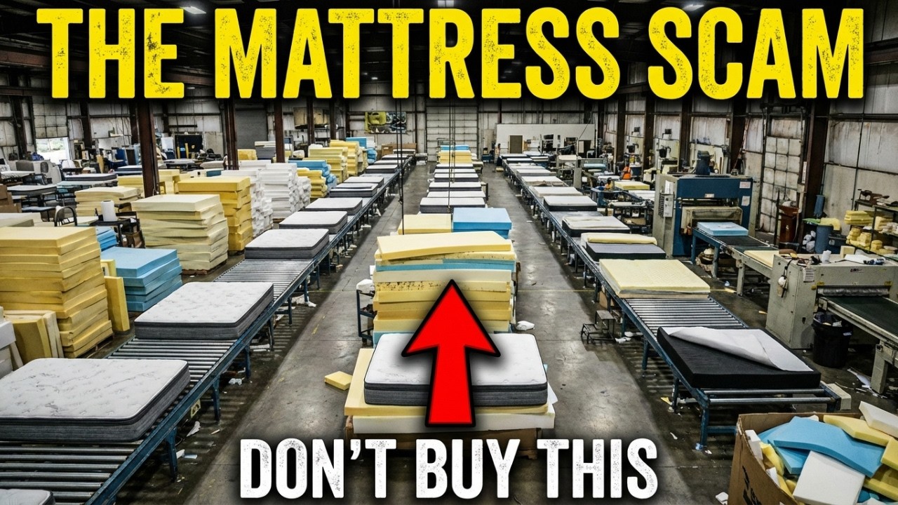 The Mattress Scam: Why Your $3,000 Bed Has $300 Inside It