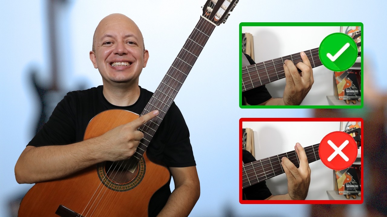 Acordes con cejilla en guitarra ac&uacute;stica: c&oacute;mo lograrlos f&aacute;cil y sin dolor