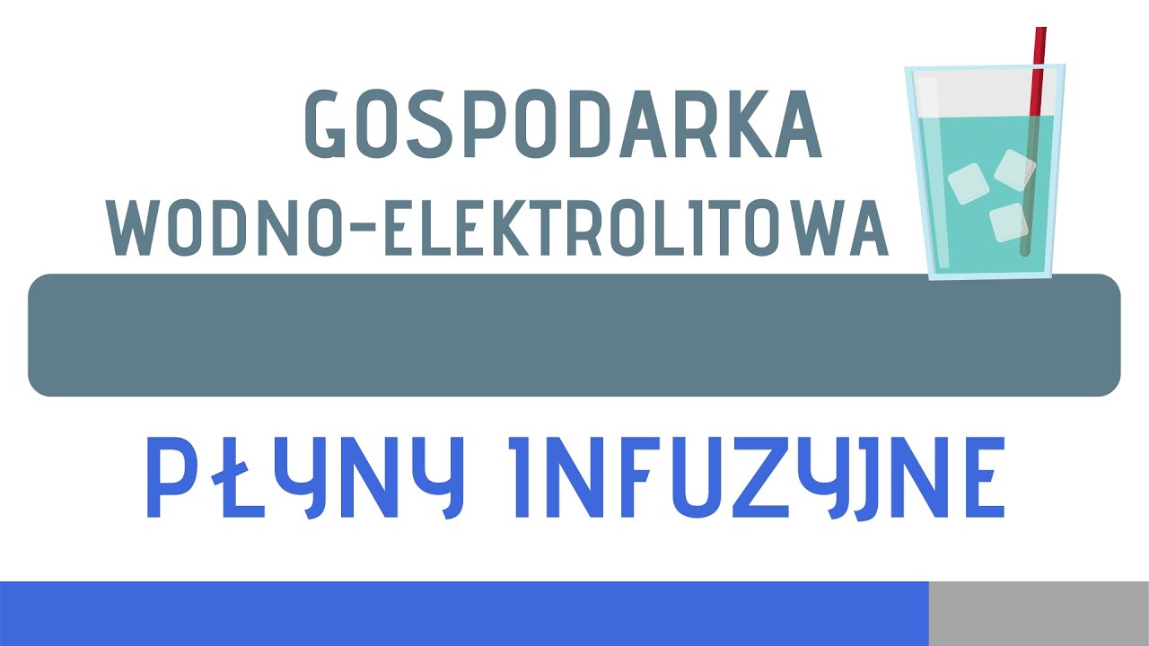 Płyny infuzyjne