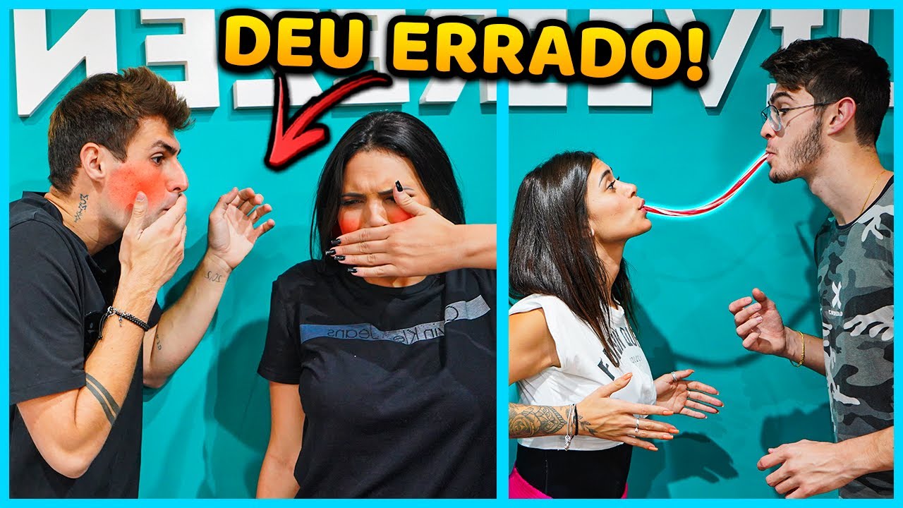 FUI GRAVAR UM VÍDEO DE BEIJO E ISSO ACONTECEU!! [ REZENDE EVIL ]
