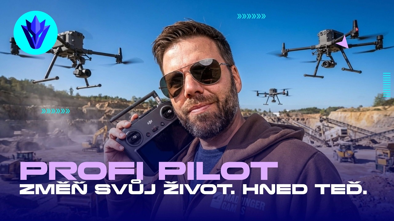 Jak Se Stát PROFI Pilotem DRONu? 🚀 | Kompletní Průvodce