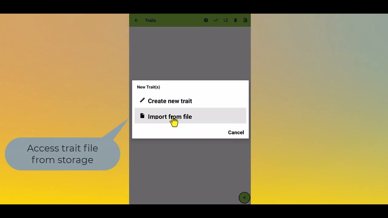 How to import field data from BIMS to Field Book