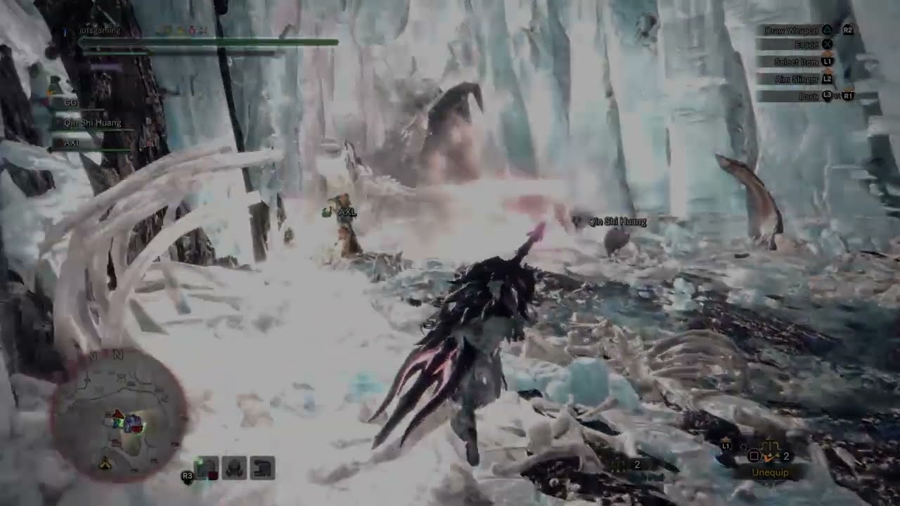 Monster Hunter World: Iceborne Hunt Frostfang barioth