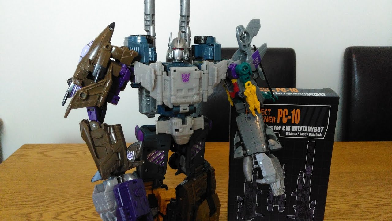 Perfect Effect PC-10 - Bruticus Head and Weapons Review