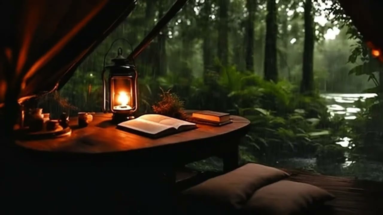 Nature Rain Sound With Birds - 2 Hour 🌧️🕊️
