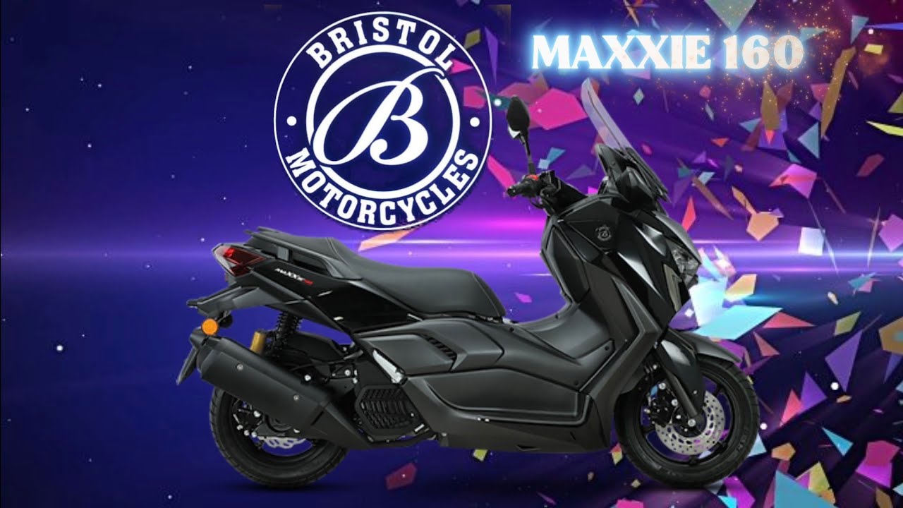 Bristol MAXXIE 160 XMAX look a like 😯 mas Affordable and Full of Features.