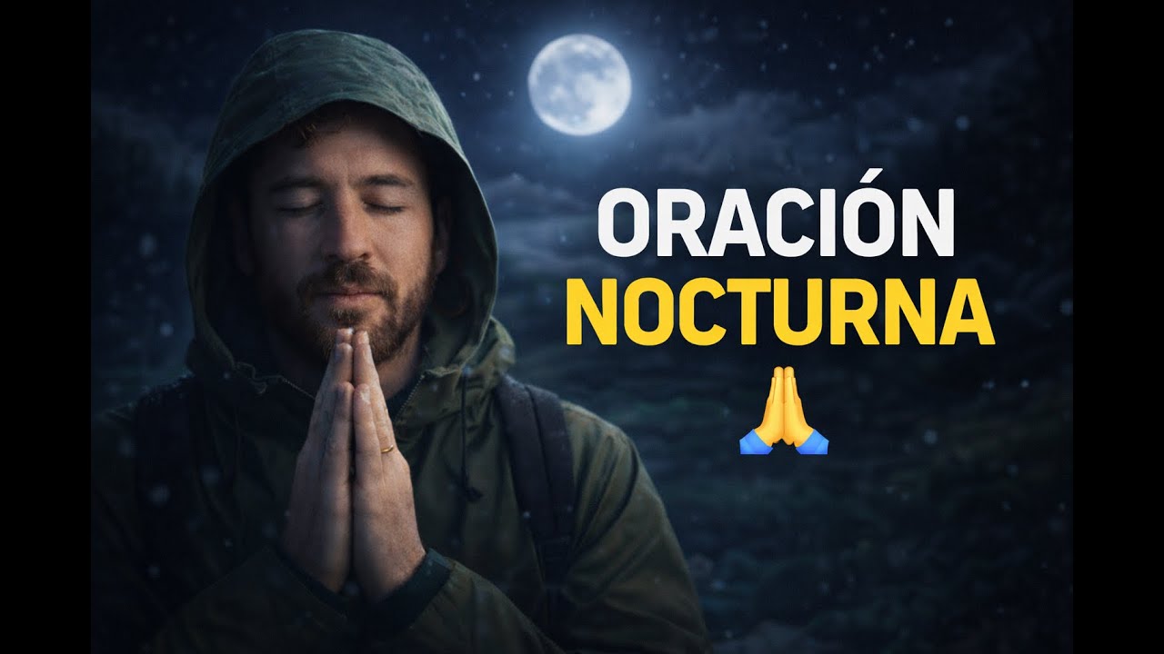 🙏 ORACIÓN NOCTURNA PODEROSA PARA DORMIR EN PAZ | DIOS TE DA DESCANSO 🌙 (30 MIN)
