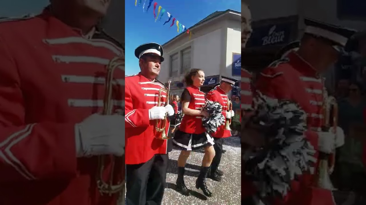 Le Réveil Plainais - Carnaval de Pornic 2022 - Batterie Fanfare majorette