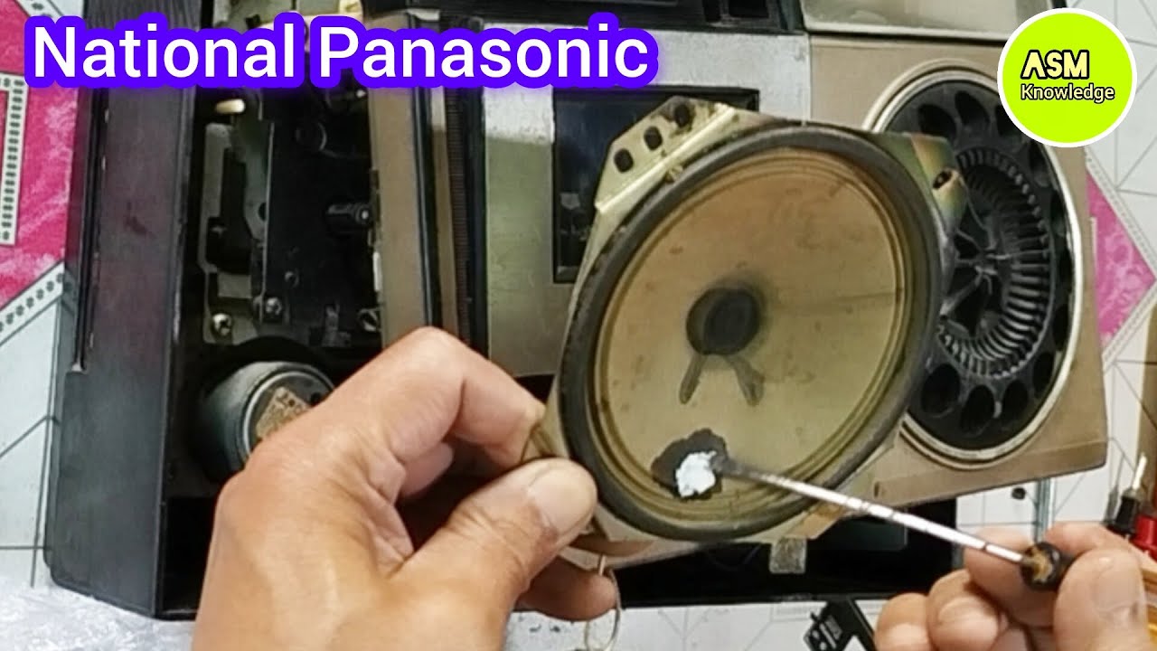 543  ကက်ဆက်ပြင်ဆင်မှု မှတ်တမ်း (၂) National Panasonic Cassette #asmknowledge