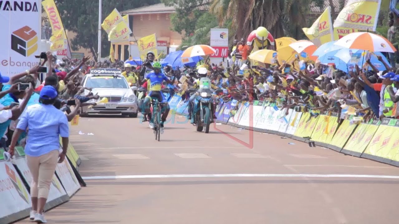 MUGISHA SAMUEL AKOREYE AMATEKA MURI TOUR DU RWANDA