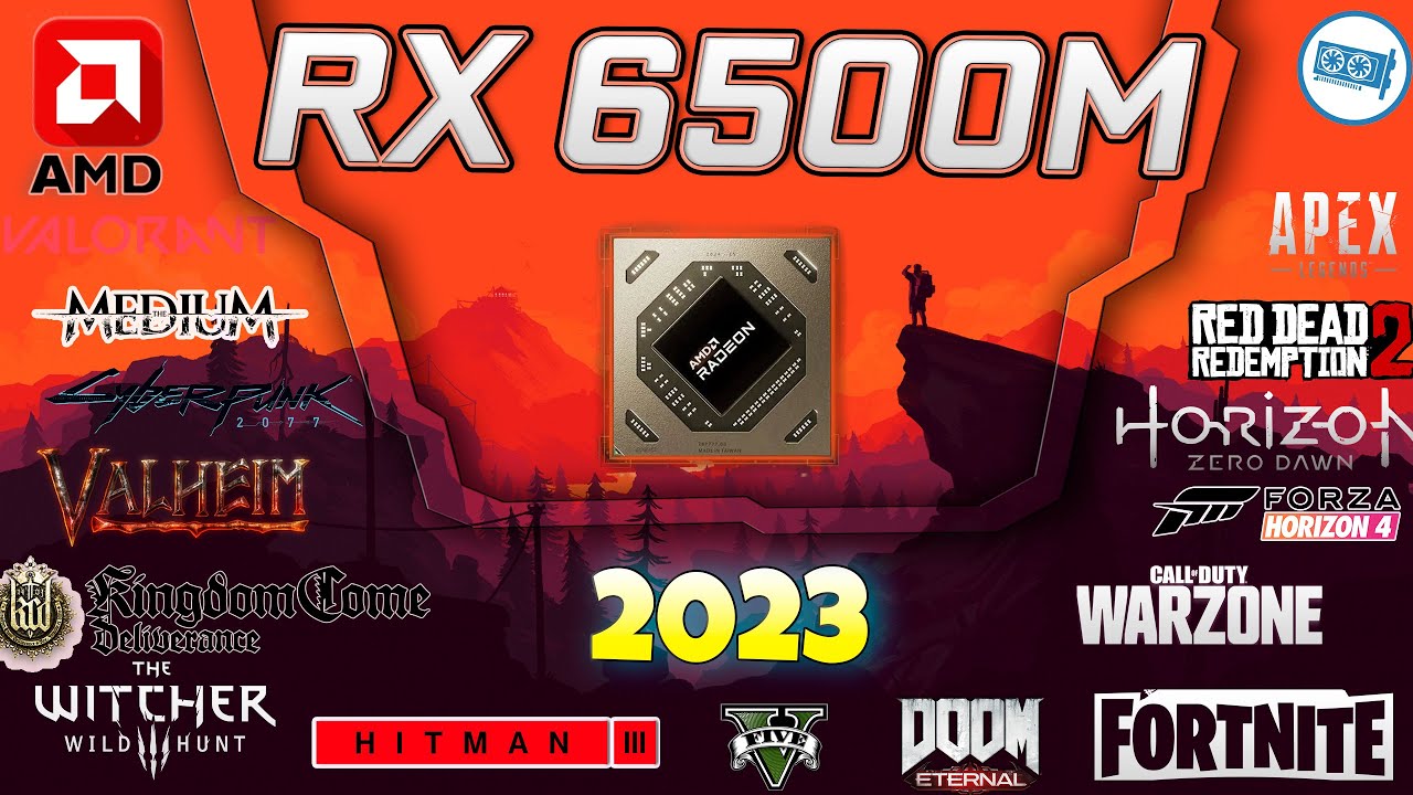 *AMD Radeon RX 6500M 4GB  in 30 GAMES    (2023-2024)